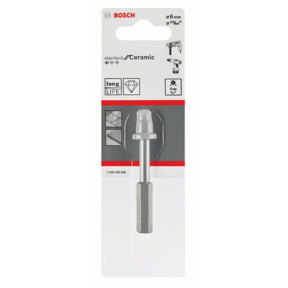 Алмазное сверло BOSCH standard Ceramic 6 mm