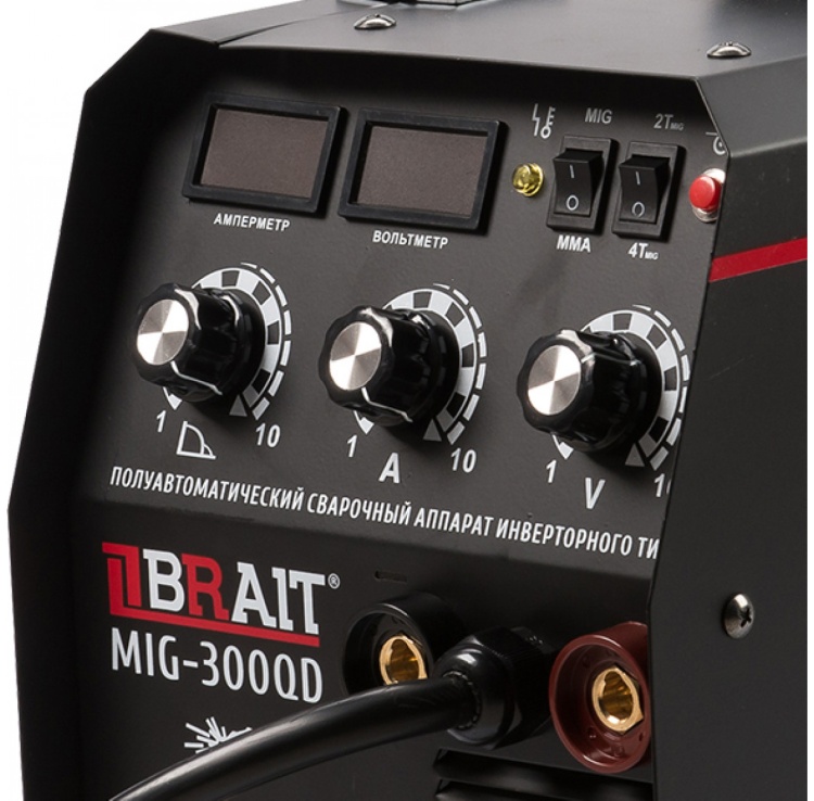 Инвертор сварочный BRAIT MIG-300QD
