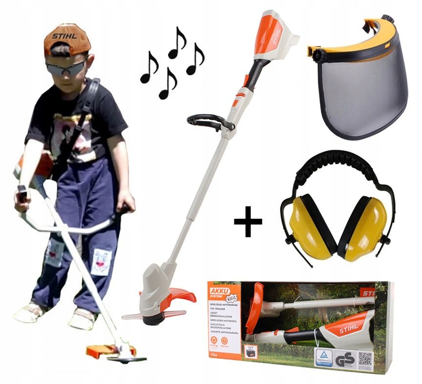 Игрушечная мотокоса с аккумулятором - STIHL