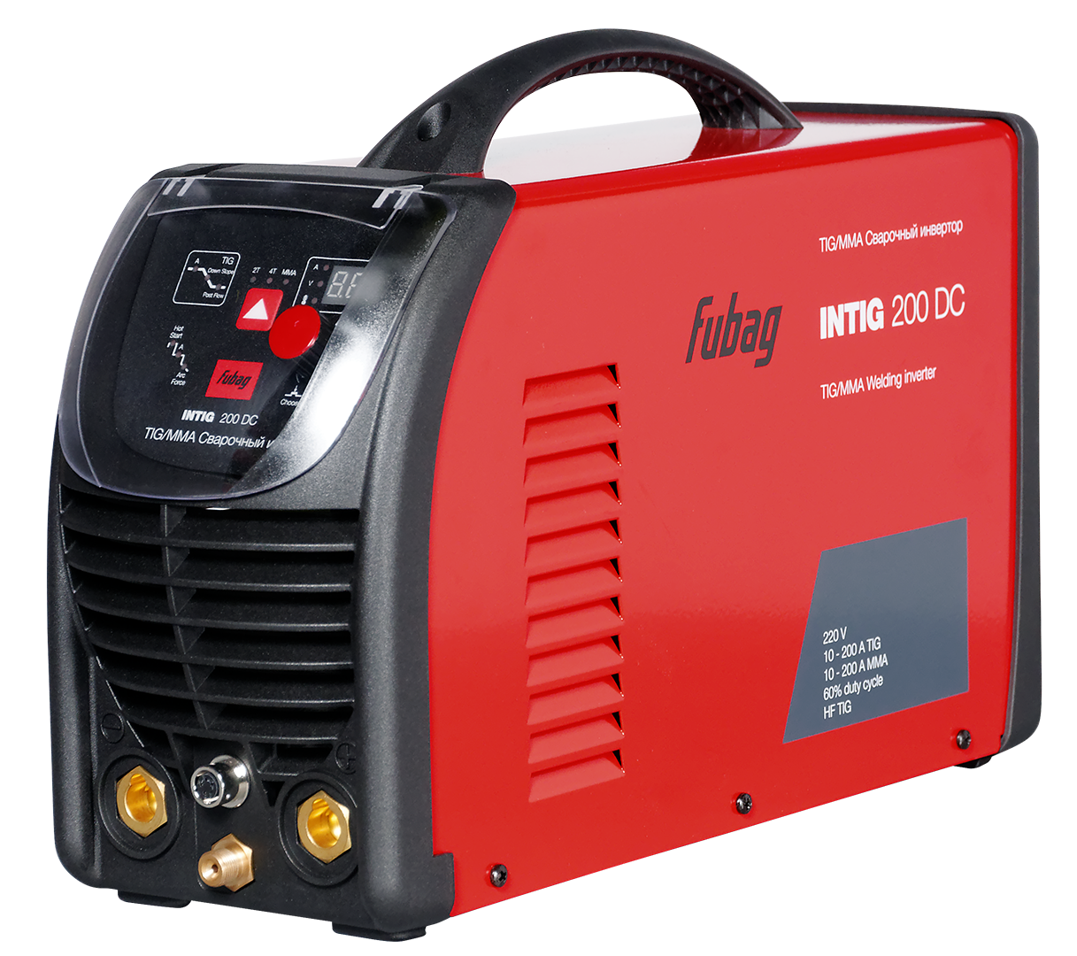 FUBAG Сварочный инверторный аргонодуговой аппарат INTIG 200 DC с горелкой FB TIG 26 5P 4m