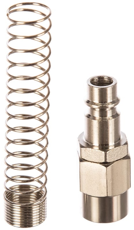 FUBAG Разъемное соединение рапид (штуцер), пружинка для шланга 8x12мм, блистер 1 шт