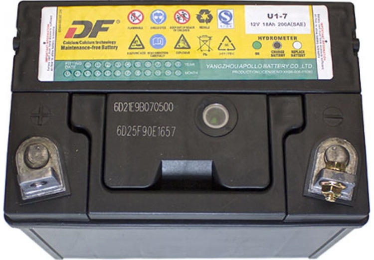 Аккумулятор CHAMPION DG3601E/DG6501E-3/DG6501E-3 (12V 18Ah 198/130/186mm) C3505