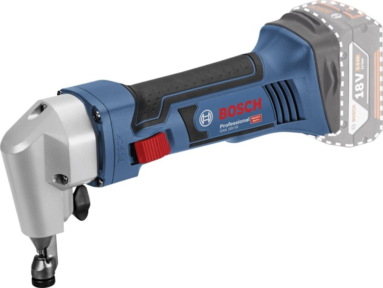 Вырубные аккумуляторные ножницы Bosch GNA 18V-16