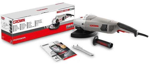 Угловая шлифмашина Crown CT13489-230 S