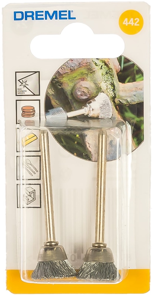 Щетка из углеродистой стали 13мм(442)