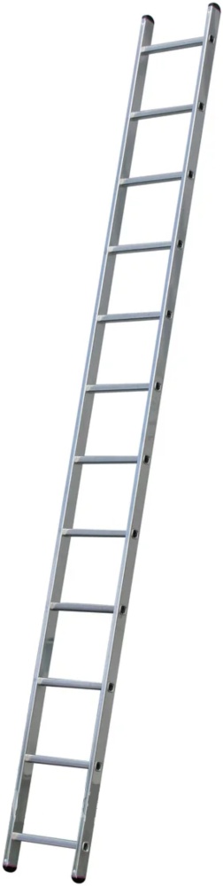 Лестница приставная односекционная алюминиевая KRAUSE CORDA 12 ступеней