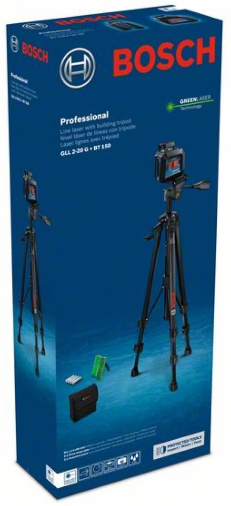 Нивелир лазерный BOSCH GLL 2-20 G + BT150