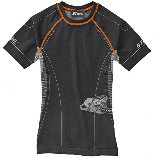 Поло ADVANCE SZ S Черная с коротким рукавом