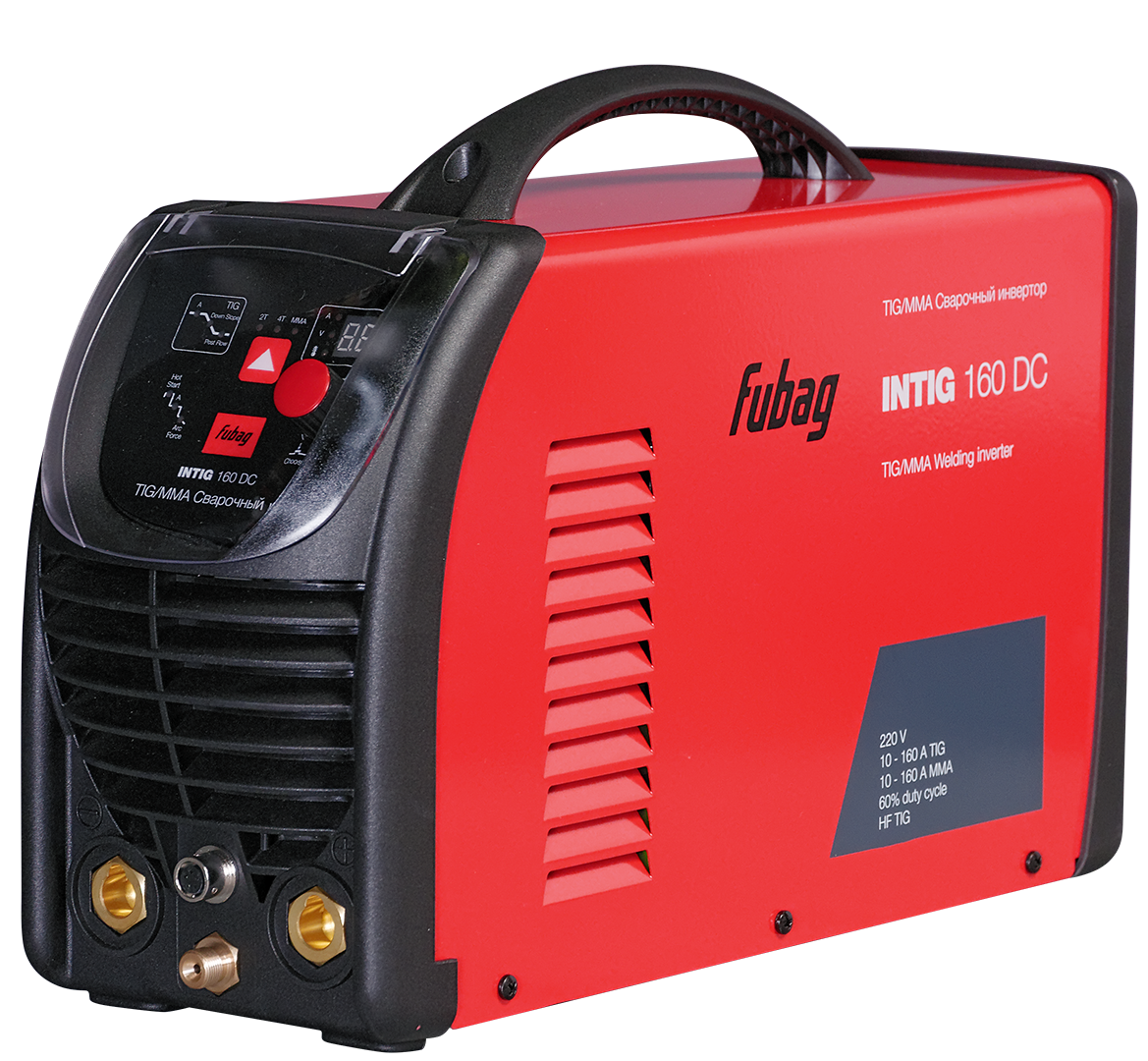 FUBAG Сварочный инверторный аргонодуговой аппарат INTIG 160 DC с горелкой FB TIG 17 5P 4m