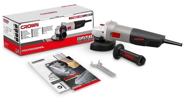 Угловая шлифмашина CROWN CT13501-125