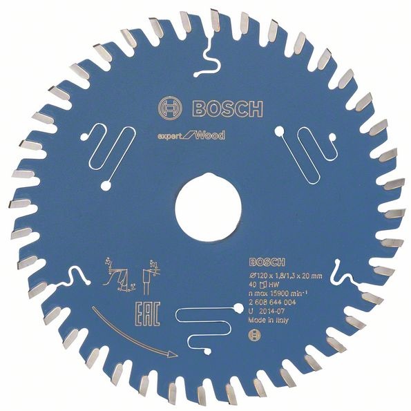 Пильный диск BOSCH EX WO H 120х20-40