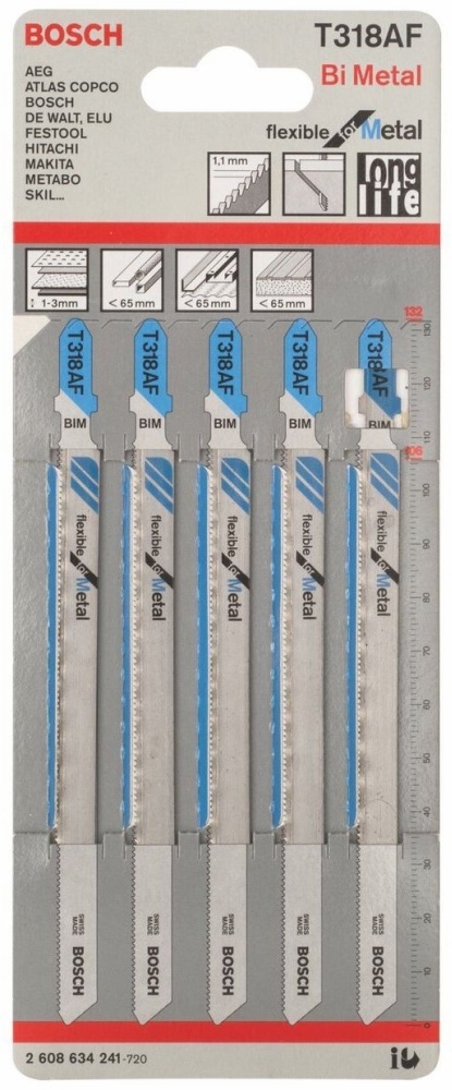 Пилки T-318 BF ВОSСН (5)