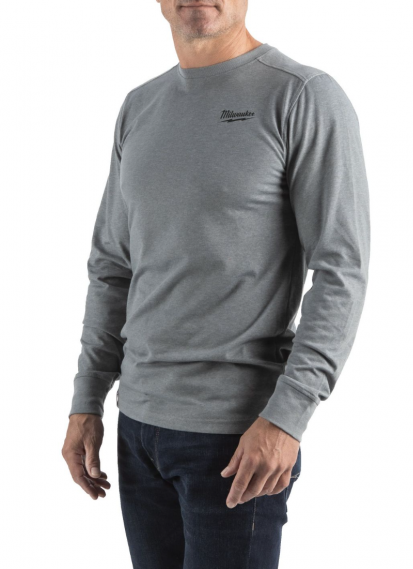Лонгслив Milwaukee HYBRID-XL, серый