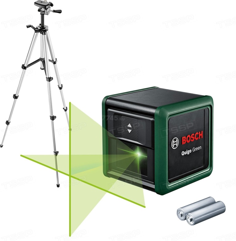 Нивелир лазерный BOSCH Quigo Green + штатив