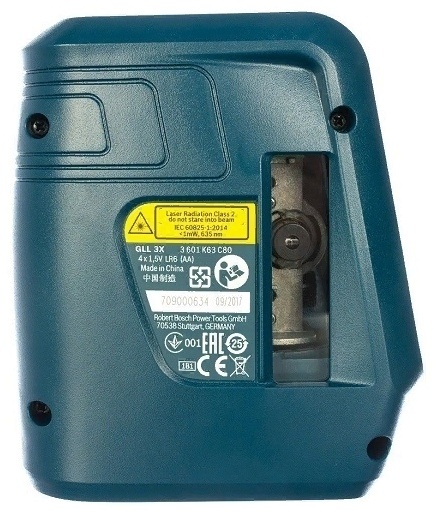 Линейный лазерный нивелир (построитель плоскостей) GLL 3-X