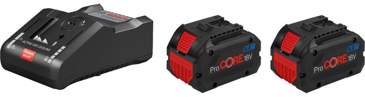 Аккумулятор BOSCH GBA ProCORE 18V (2x8,0Ah;GAL18V-160;C) UNI