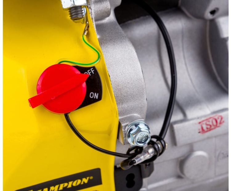 Двигатель CHAMPION G270-1HK (9лс/6,6кВт 270см3, 25,4мм шпонка24,6кг)