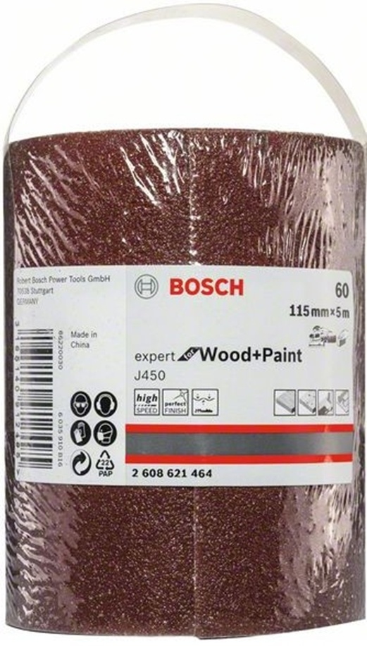 Материал шлифовальный в рулонах G60 - 115mmX5.000mm