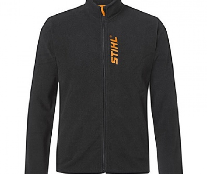 Флисовая куртка размер S "STIHL"  черн.