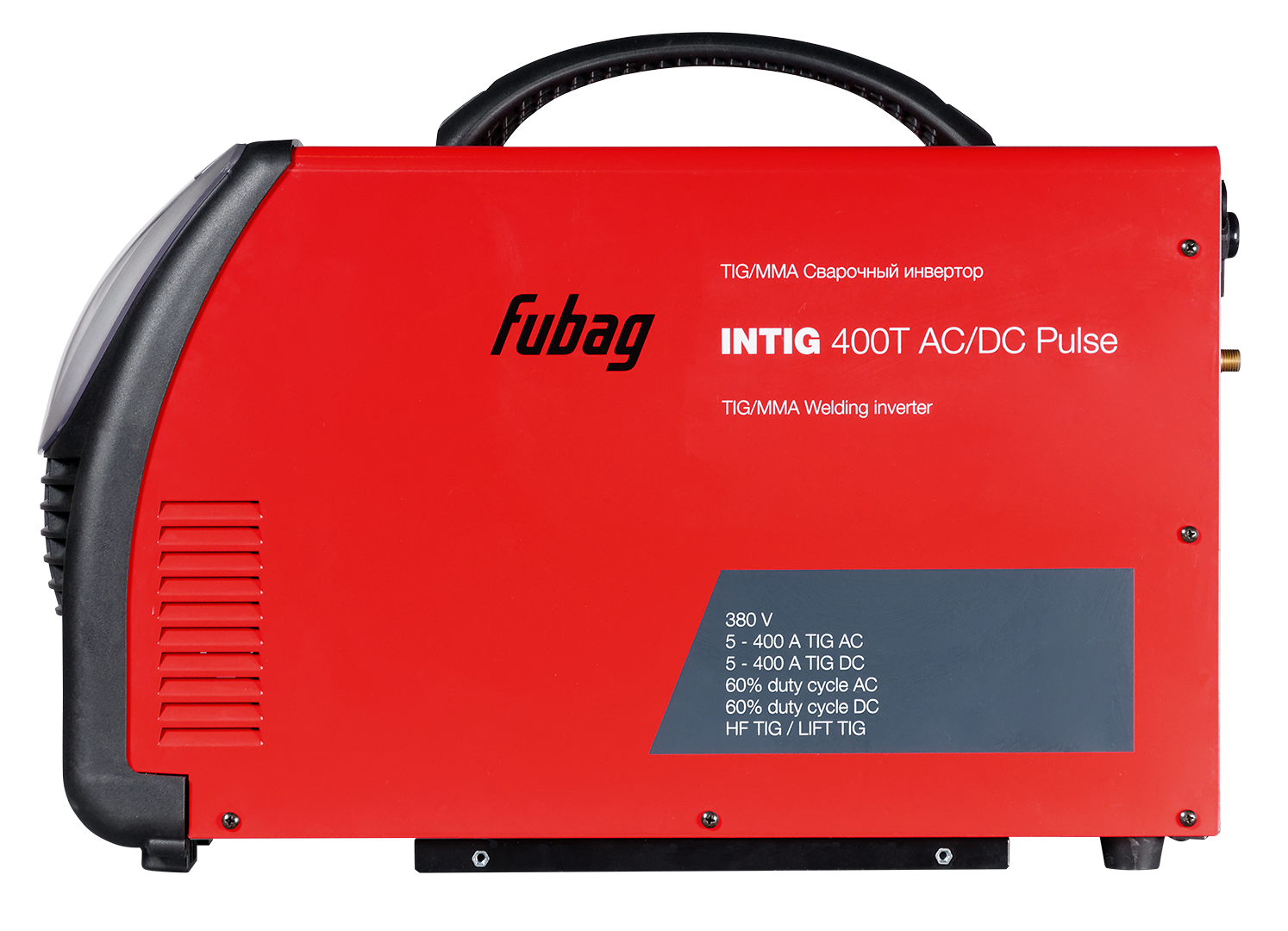 FUBAG Сварочный инверторный аргонодуговой аппарат INTIG 400 T AC/DC PULSE + горелка FB TIG 18 5P 4m (38463) + блок жидкостного охлаждения Cool 70 (38035) + тележка (38036)