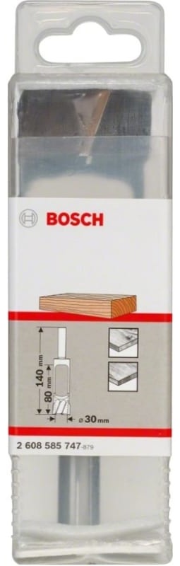 Сверло пробочное 30 x 140mm BOSCH