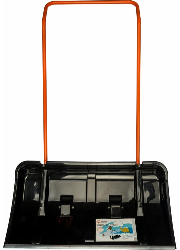 Ручной скрепер на колесах для уборки снега Бедуин