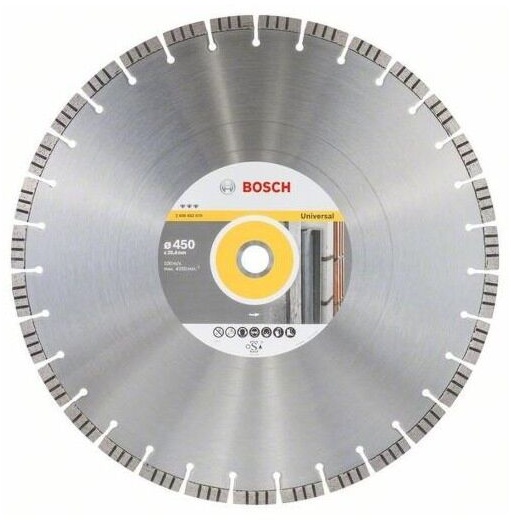 Диск алмазный Вf Universal 450-25.4 BOSCH