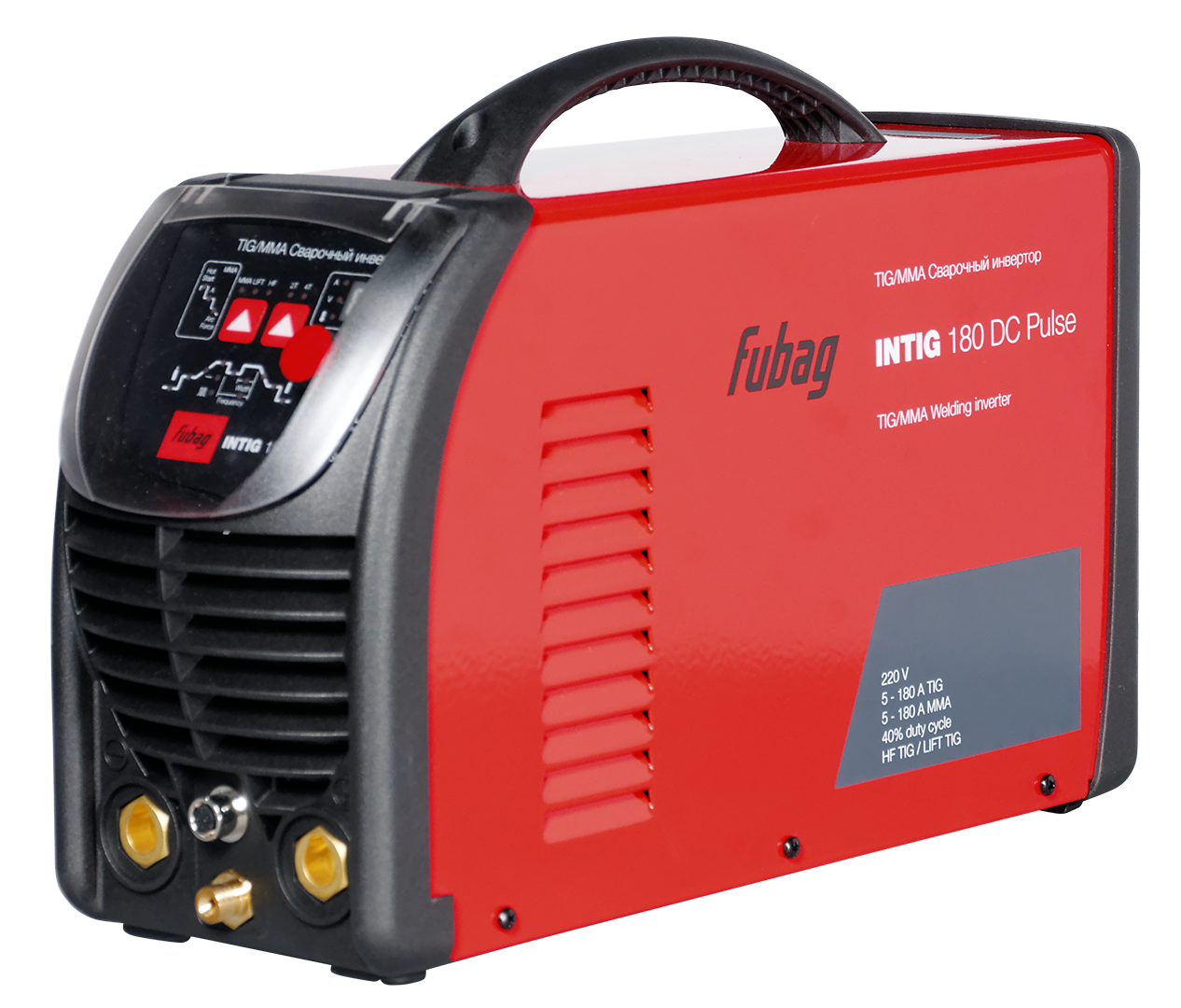 FUBAG Сварочный инверторный аргонодуговой аппарат FUBAG INTIG 180 DC PULSE с горелкой FB TIG 26 5P 4m