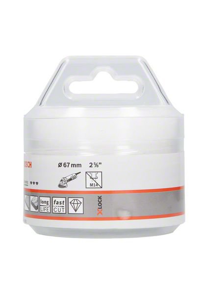 X-LOCK Алмазные коронки  Dry Speed ⌀ 67мм