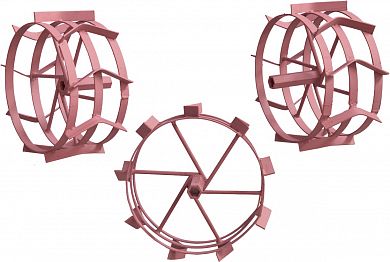 Грунтозацепы (пара) к мотоблоку CARVER 340⌀ мм