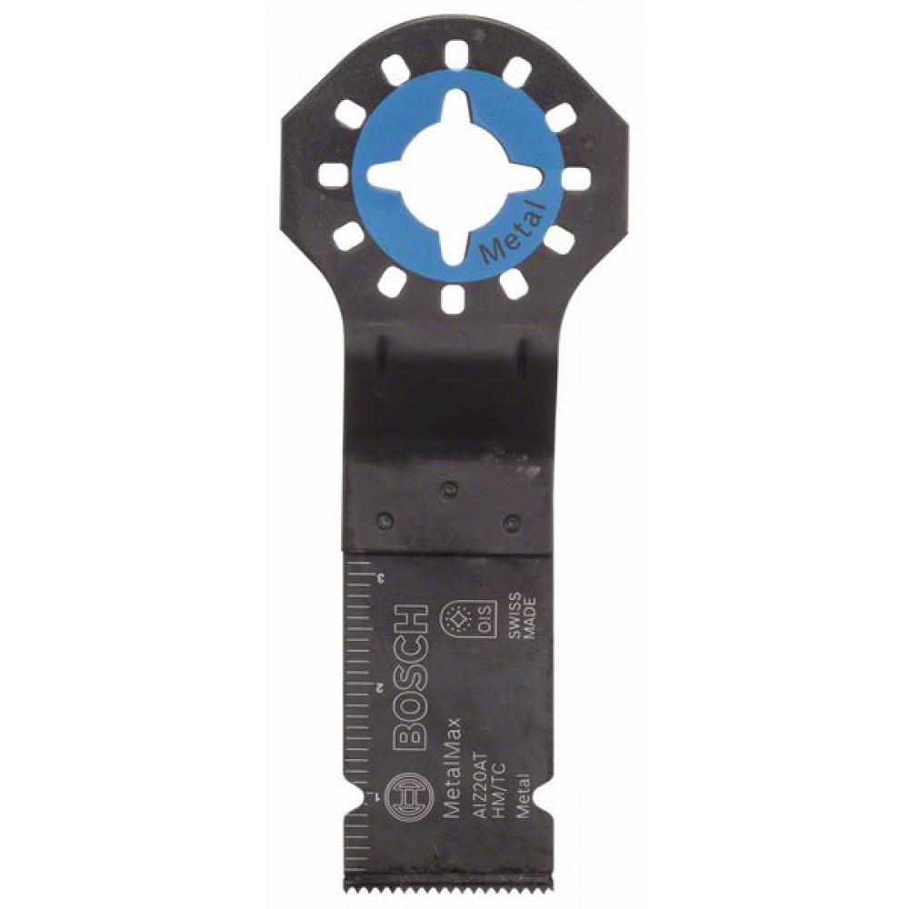 Полотно по металлу BOSCH Starlock с твердосплавными зубьями  Metal Max 20х40мм
