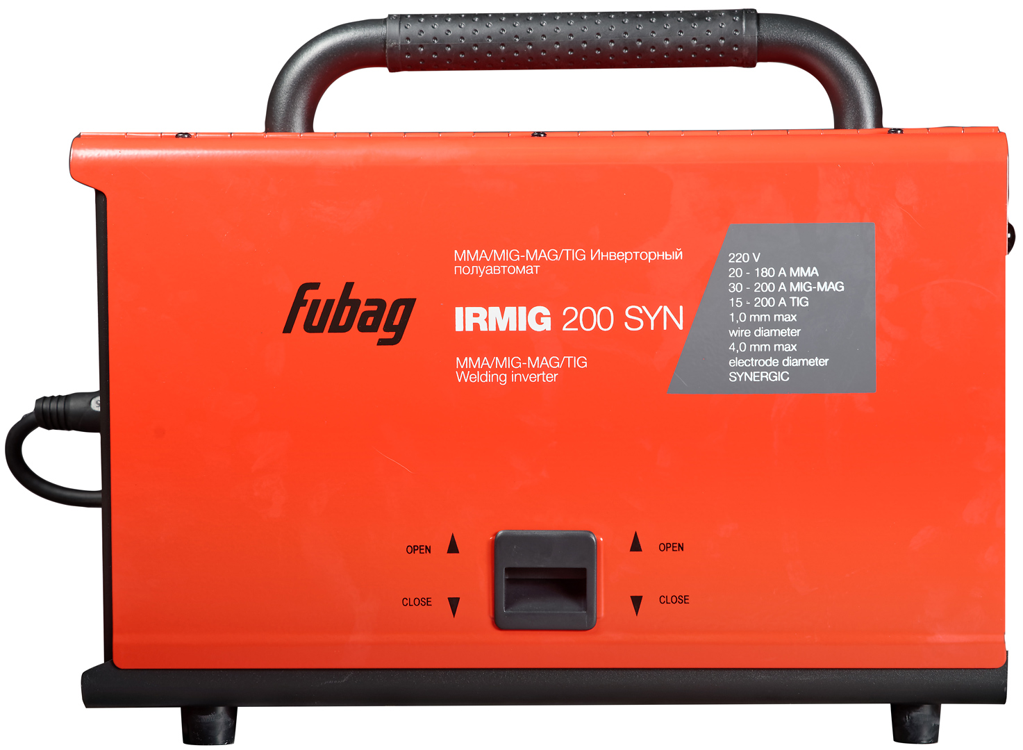 FUBAG Сварочный полуавтомат IRMIG 200 SYN с горелкой FB 250 3 м