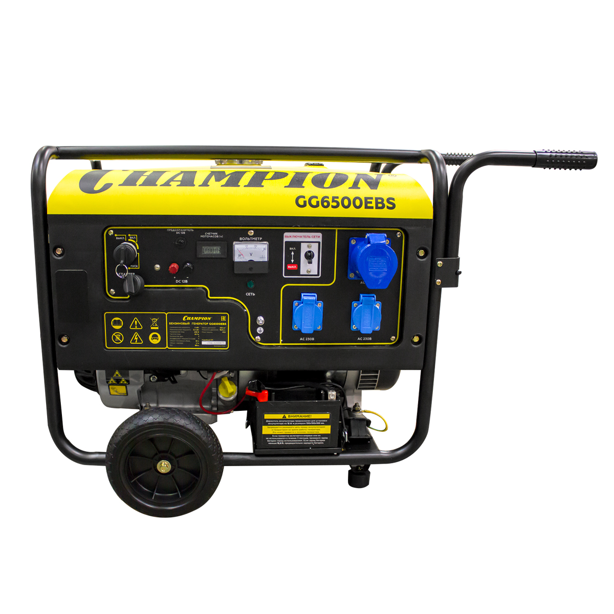 Генератор CHAMPION GG6500EBS