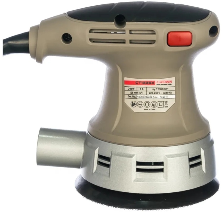 Эксцентриковая шлифмашина CROWN CT13394