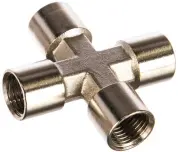 FUBAG Переходник 1/4"FFFF, блистер 1 шт