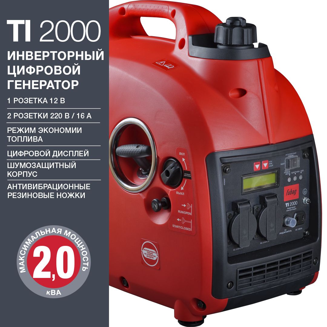FUBAG Электростанция цифровая TI 2000