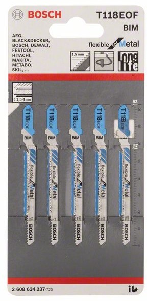 Пилки Т-118 EОF ВОSСН (5)