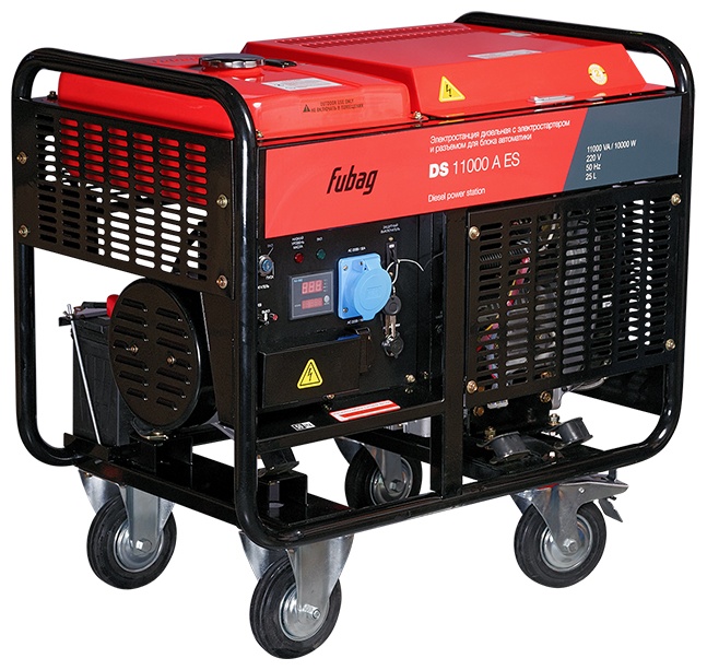 FUBAG Электростанция дизельная с электростартером и коннектором автоматики DS 11000 A ES