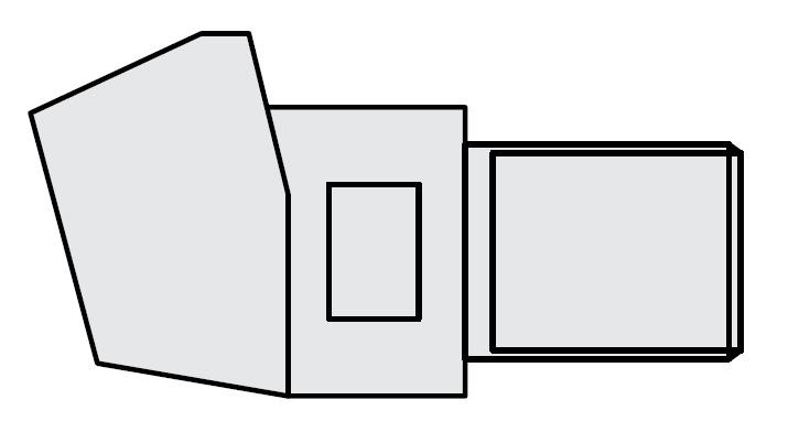 FUBAG Держатель электрода наклонный O 22мм