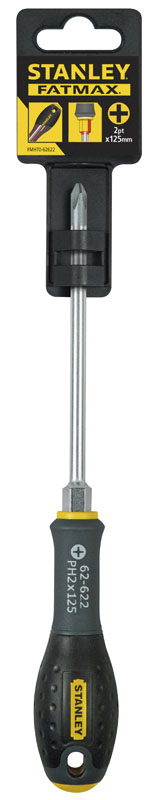 62622 ОТВЕРТКА STANLEY FATMAX® ПОД ШЛИЦ PH2 X 125ММ