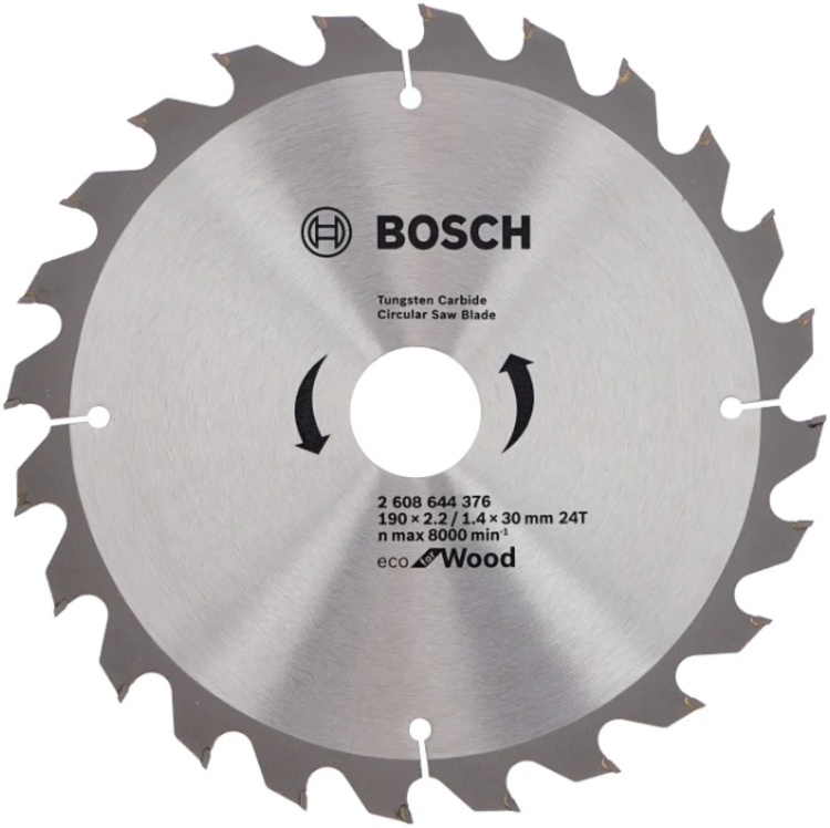 Диск BOSCH пильный 190х30-24 EC WO H