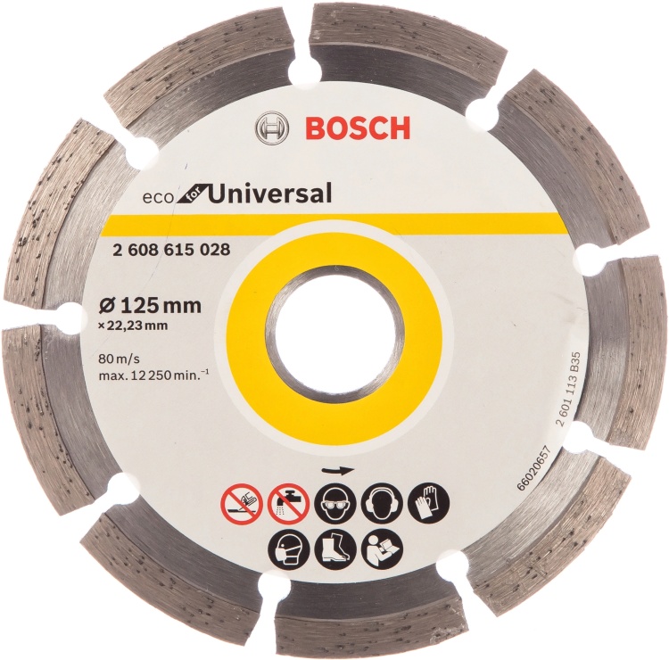 Алмазный отрезной круг ECO for Universal 125x22.23x2.0x7mm