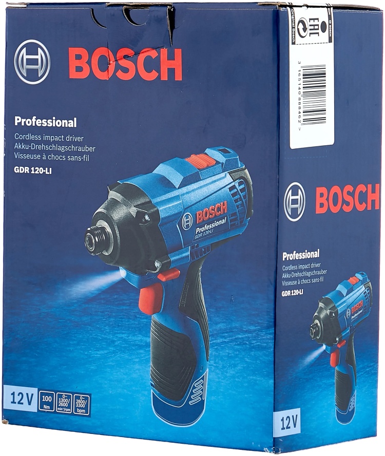 Гайковерт BOSCH GDR 120-LI без ЗУ и АКБ