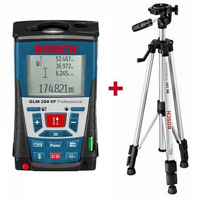Лазерный дальномер GLM 250 VF Professional + BS150