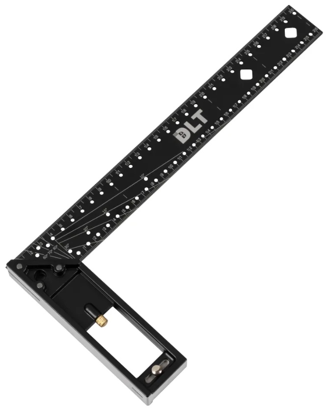 Угольник строительный DLT 300мм многофункциональный
