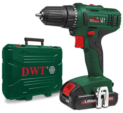 Аккумуляторная дрель-шуруповерт DWT ABS-18 L-2 BMC