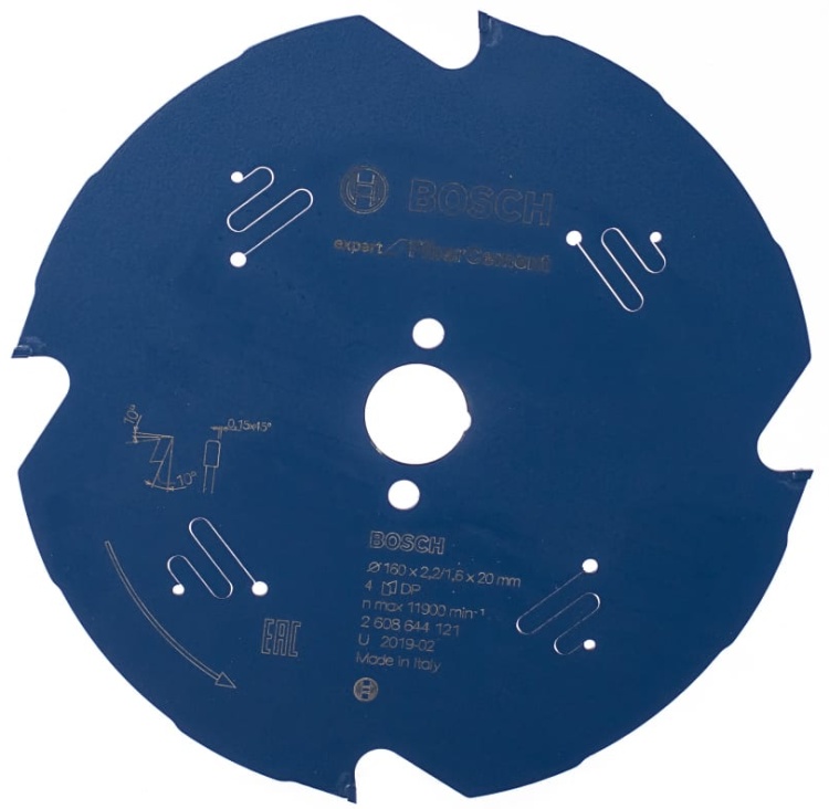 Диск Expert for Fibercement 160x20x2.2/1.6x4T BOSCH