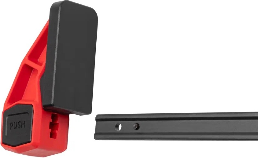 Струбцина пистолетная быстрозажимная DLT, 1200мм, (версия с удлиненной накладкой)