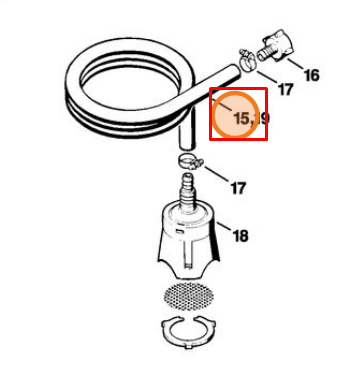 Всасывающий комплект на мойку Штиль