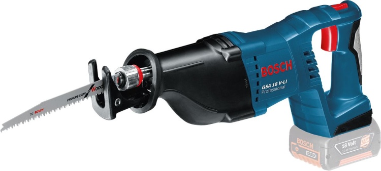 Сабельная аккумуляторная пила Bosch GSA 18V-LI